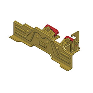 スノーストップAT W 2本止 ドブ カラー選択2 平葺 段葺 後付 アングル用 北別 ニイガタ製販 代引不可