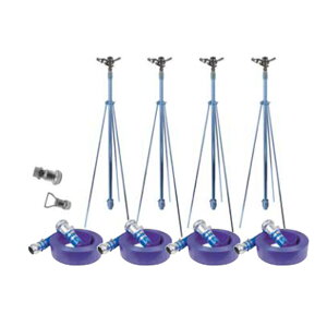 三脚式アメスホースセット スプリンクラーなし 5本立セット 50mmサニーホース 立上り管30cm ES-B505S0-030 イリテック カ施 代不 個人宅配送不可