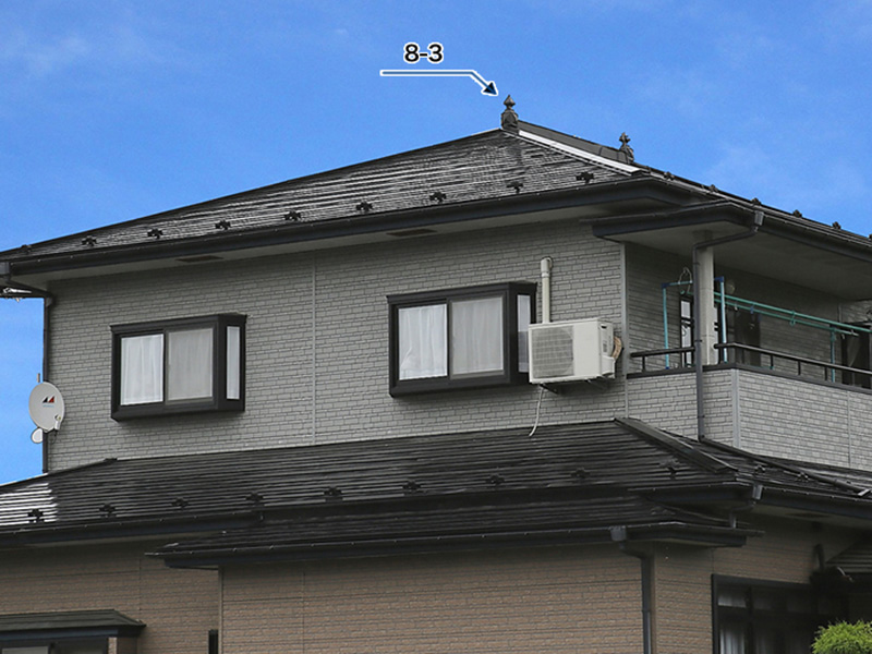 楽天市場】屋根装飾 鬼飾り 洋風鬼型 守護鬼 YT8-3型 寄棟用3面体