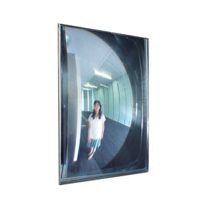 安全ミラー FFミラー三方枠用 フレームなし 傾斜11〜20度 FVL16B W145×H205 エレベーター用 室内専用 コミー アM 代引不可