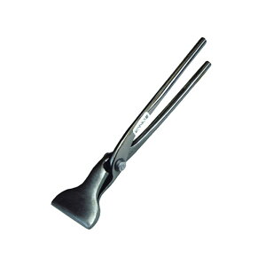 盛光 モリブデン 平掴箸60 口幅60mm のみ込み60mm 全長265mm TKMH-0060 板金工具 つかみ箸 ツカミ アM 代引不可