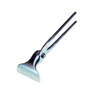 盛光 クロームメッキ 掴箸90 口幅90mm のみ込み23mm 全長265mm TKMK-0090 盛光 板金 工具 つかみ箸 ツカミ アM 代引不可