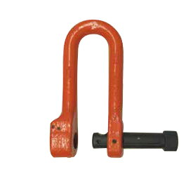 強力長シャックル DERA 使用荷重2.5t AIB-DERA-2.5 爪を押すだけワンタッチ ロック＆解除 アイビッグ 代引不可