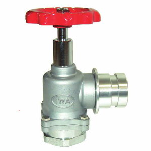 町野式散水栓バルブ 根元回転式 65×90° 2.0MPa アルミ製 町野式 ガスネジ式メス 33STS6590A 消防 ストロング 部品 噴霧 岩崎製作所 代引不可 個人宅配送不可