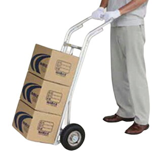 運搬台車 アルミ 重量物用 タフボーイ TB-R400 荷台ワイドアタッチメント付 ハラックス 防J 代引不可 個人宅配送不可