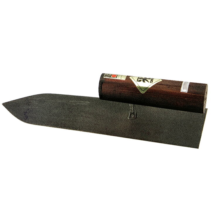 楽天市場】伝統工芸品 本鍛造手打 中塗鏝 180mm 地金 0050 左官こて 