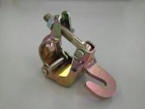 ひっかけ クランプ 40個入 フックタイプ 48.6 42.7 兼用 単管 単管パイプ に マルサ アMD