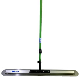 コテおさえ たち鏝くん 横型 0.3mm厚 890mm 1300-2200mm 伸縮柄 本焼 金コテ作業 基礎 コンクリート仕上げ 宮谷製作所 三冨D