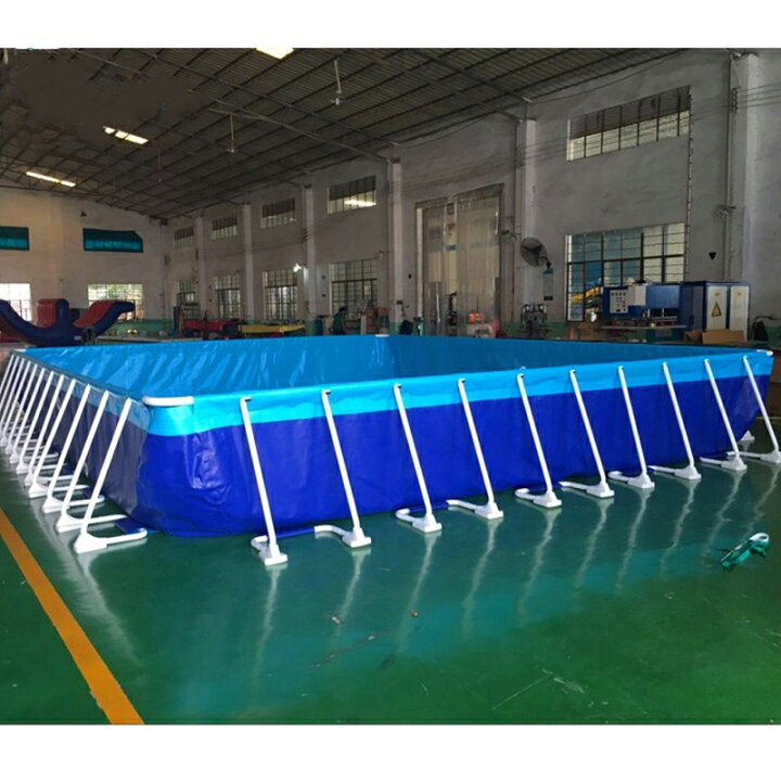楽天市場】簡易貯水槽 角型 パイプ式水槽 10x20x高さ1.5m 容量約240 