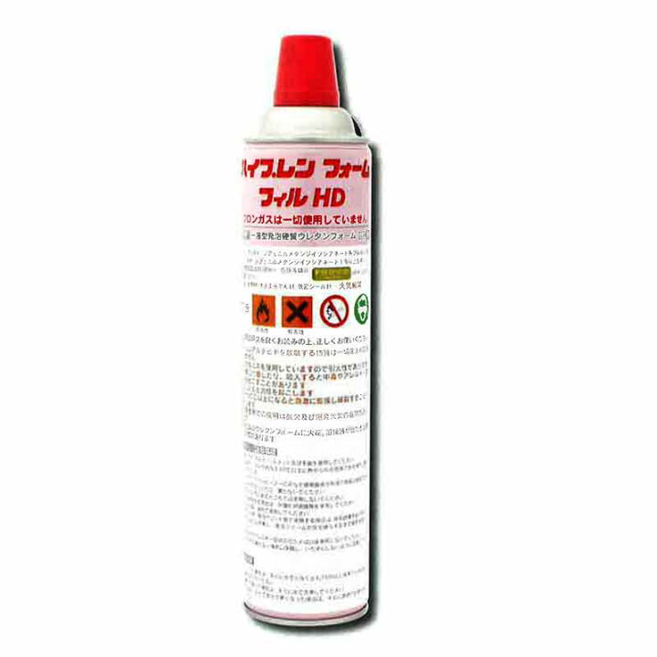楽天市場 ウレタン フォーム 断熱材 ハイプレンフォームスプレーhd750 12本入 725ml エアゾール 気密 保温 保冷 固定剤 補助 三井化学 Dワ 代引不可 個人宅配送不可 プラスワイズ建築店