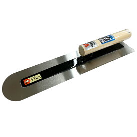 ペンギン 本焼土間鏝 0.3x450mm 土間補修 ならし FUJIRYO 山良 三冨D