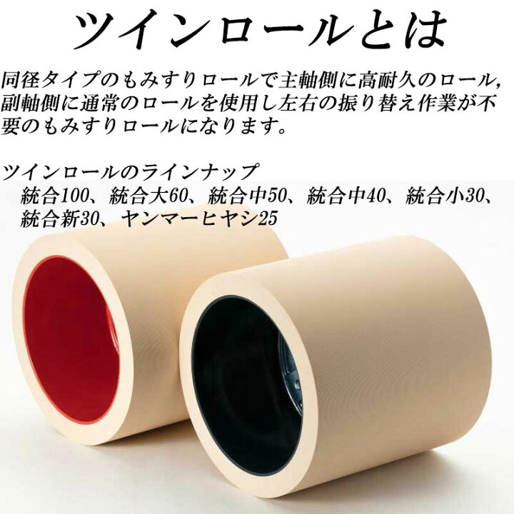 楽天市場】もみすりロール ヤンマー 異径 手動用 小 30 水内ゴム 単品 