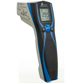 シンワ測定 放射温度計 E 防塵防水 デュアルレーザー ポイント機能付 放射率可変タイプ 73036 144×43×117
