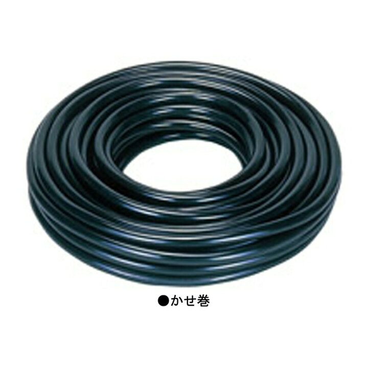 楽天市場】50m×1個 SH農用 ホース ブラック 内径 25mm×外径 31mm 中部 園芸用ビニールホース6分（18ミリ）50ｍ1巻