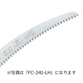 【8/1〜最大100%Pバック抽選で要エントリー】替刃のみ SAMURAI 鋸 騎士用 替刃 FC-181-LH 曲刃タイプ 荒目 刃長 180mm ピッチ 4.0mm サムライノコギリ のこぎり 剪定 三冨D