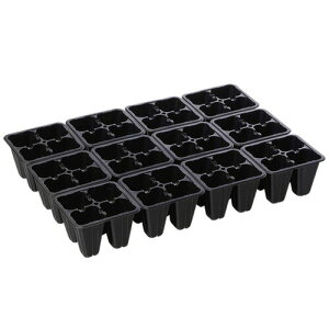 160枚 苗パック 4連×12 #4504 花壇苗 野菜苗 カットパック明和 代引不可