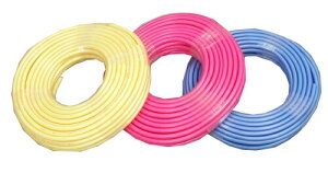十川ゴム 動噴ホース ハイカラーホースピンク 5.0Mpa 8.5mm×30m 金具付 防J 代引不可