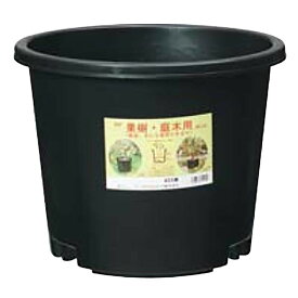10個 NPポット #25 ブラック 直径385×310Hmm 25L 果樹 庭木用 鉢 プランター DICプラスチック 日A 代引不可