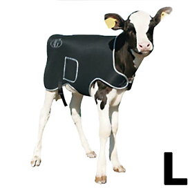 AGジャケット クラシック 黒 Lサイズ 50～100kg 特殊4層構造 子牛用 防寒着 仔牛 AGトレーディング Z