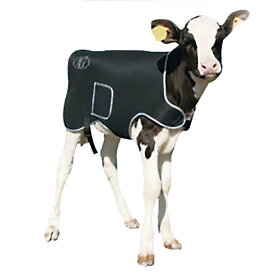 AGジャケット クラシック 黒 2Lサイズ 100～200kg 特殊4層構造 子牛用 防寒着 仔牛 AGトレーディング 代引不可