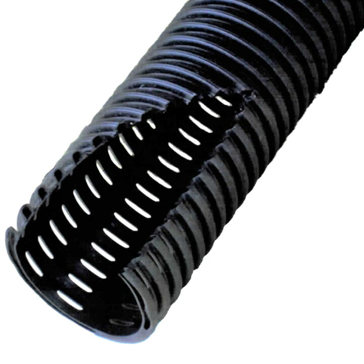 楽天市場】暗渠パイプ 直径60mm 50m 有孔 キャップ付 ソケット付 PE  