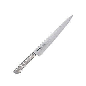 片岡製作所 TAMAHAGANE 響十 KS-1113 筋引 240mm タマハガネ 筋引包丁 刃 モナカハンドル 63層ダマスカス鋼 H