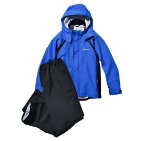 ゴアテックス Bloom ウェア 上下セット ロイヤルブルー GORE-TEX ブルーム アウトドア レインウェア 雨具 農業 マウンテンパーカー 防水 防風 透湿性 シB D