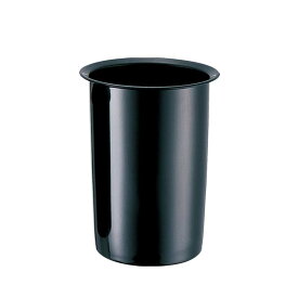 花筒 4号 S ブラック 直径20×26cm 114-603-2 フラワーベース ポット ディスプレイ 什器 花材 花資材 松K 代引不可