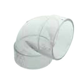 VU継手 トウメイ 90°エルボ VU-DL-TOMEI-50 84個 145343 透明 トーエー 東栄管機 本州限定価格 代引不可