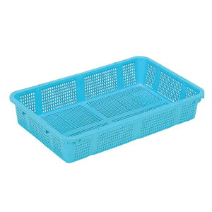 かご サンコー 水切篭 2型 550×342×H100mm 水切りカゴ 篭 食品 保管 運搬 容器 スS 代引不可