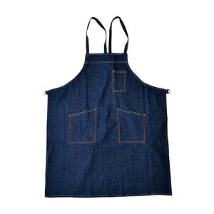 エプロン デニムエプロン 共ひも NS-70 フリーサイズ ワークエプロン 撥水 作業用 園芸 ガーデニング カヴァーワーク D