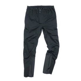 レインウェア 4way ストレッチ レインパンツ CR-9050 黒 雨具 ズボン カーゴパンツ コンパクト 収納袋付 キャンプ アウトドア カヴァーワーク D