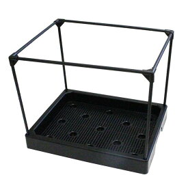 【100%ポイントバック エントリー＆抽選2/25まで】daim 多肉マンション ブラック 幅35cm×奥行き27cm×高さ28cm 園芸系ユーチューバー カーメン君とDAIMのコラボ商品 第一ビニール 金TD