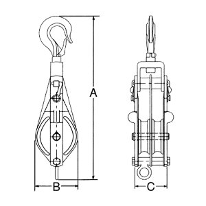 XeX XeXXib` tbN^ 75×2SS Ԍa 75mm gp׏d 500kg SA 300mm B 85mm C 75mm a 15mm X[Gb` HHH s