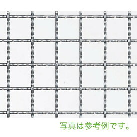 北海道配送不可 亜鉛クリンプ 金網 線径 ＃14(2.0mm) 網目 25 mm 幅 910 mm × 長さ(巻き) 15 m 吉田隆 代引不可