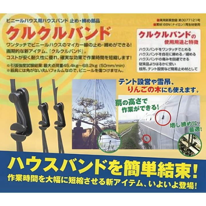 楽天市場】【4/30までエントリーで最大100%Pバック】クルクルバンド 小 