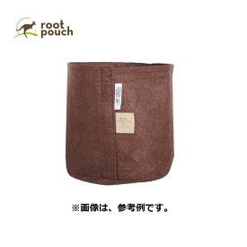 25個 ルーツポーチ Root Pouch #3 Brown 持手なし W25.5cm H21.5cm 約 12L 非生分解性タイプ 不織布 鉢 植木鉢 おしゃれ お洒落 オシャレ 三冨D