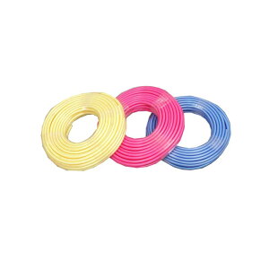 十川ゴム 動噴ホース ハイカラーホースピンク 5.0Mpa 8.5mm×100m 金具付 防J 代引不可
