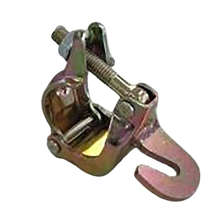 楽天市場 40個 ひっかけクランプ フックタイプ 48 6 42 7 兼用 単管 単管パイプ に マルサ アmd 農業用品販売のプラスワイズ