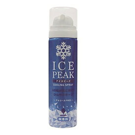 氷感冷却 アイスピーク40g 日本製 アルコールフリー 無香料 肌 冷やす 冷却 スプレー 熱中症対策 猛暑対策 フYD
