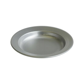 アルミ製 カレー皿 (パン皿) 24cm 前川金属工業所 アルマイト アウトドア キャンプ 金TD