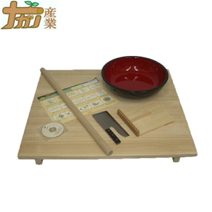 楽天市場】本格 そば打ち五点セット L DVD付 蕎麦 打ち 道具 敬老の日 