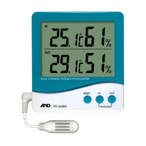 A&D �O���Z���T�[�t�������x�v �f���A���`�����l�� AD-5648A ���x����͈� 0�`+50�� �v�� �v���� �v�� ���� ���� �d�q �G�[�A���h�f�B�[ �FN ����s��