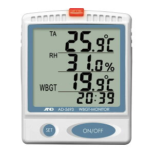 A&D Ǌ| ` Mǎwv Mǎwj^[ AD-5693 Mǎw WBGT v v v   dq fW^ G[AhfB[ FN s