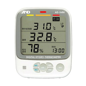 A&D xv Mǎwv Mǎwj^[ AD-5686 Mǎw WBGT v v v   dq fW^ G[AhfB[ FN s