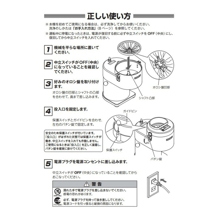 DX-66 ハイスピード・ ハイパワー マルチオロシ 調理器具・製菓器具 | hinoki-design.raindrop.jp