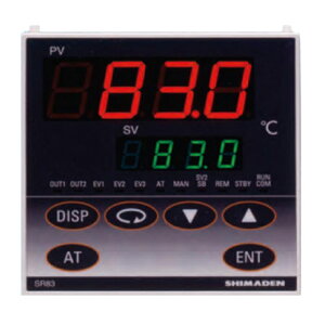 ディジタル調節計 SR83-1I-N-90-1000000 シマデン 96×111mm SV設定2点 PID値2種 加熱冷却二出力制御 イベント出力 計測 演算 測定 図り 宇N 代引不可