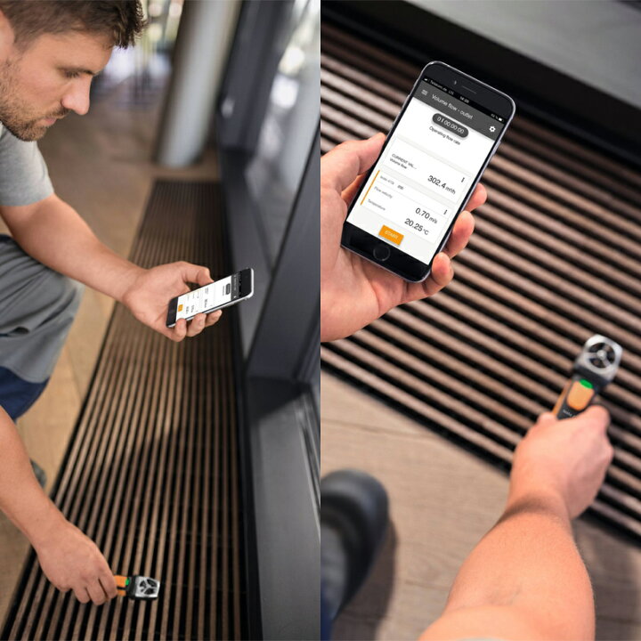 楽天市場】スマートプローブ testo 410i ベーン式風速計 0560 1410 