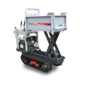 石材用クローラシリーズ 力石 XS401LD アテックス atex 1500×500×1050mm スリム ミニタイプ 荷台高さ 365mm 超低床 運搬 オK 個人宅配送不可 代引不可