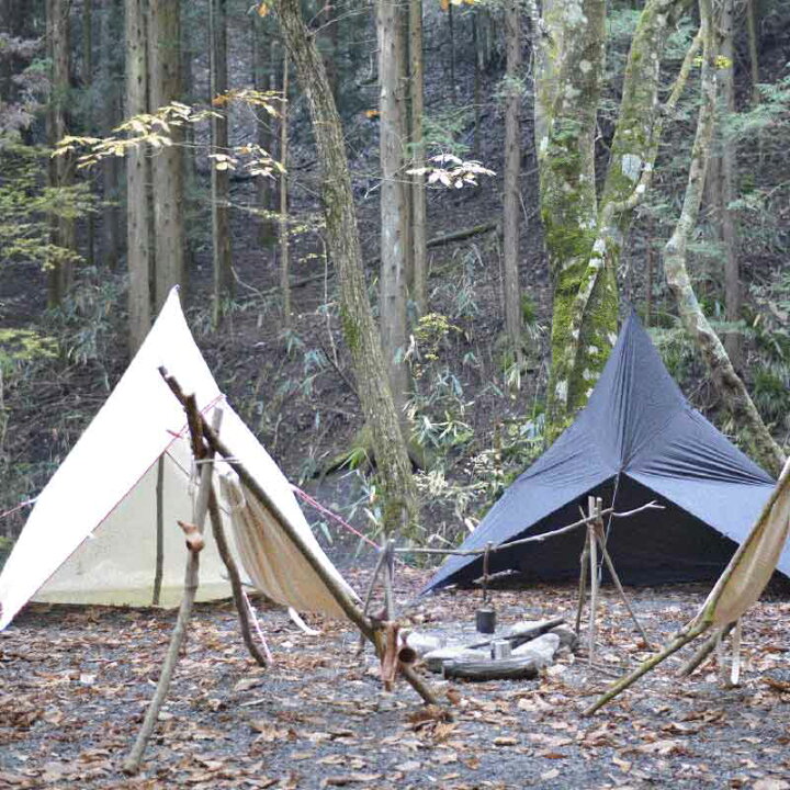 楽天市場】たき火タープ 3×3 ブッシュクラフト BushCraft 代引不可 